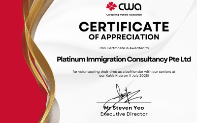 A visit to Caregiving Welfare Association (CWA)